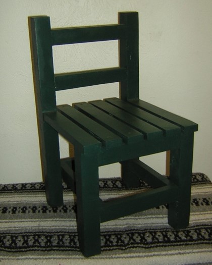 Small Chair Hunter Green